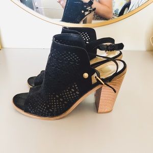 DV by Dolce Vita Perforated Open Toe Bootie